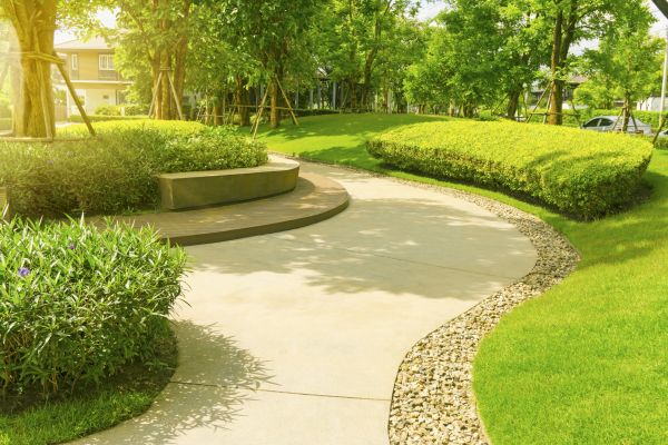 Cement Walkway Installation in Fort Wayne