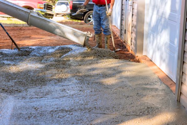 Cement Driveway Pouring in Fort Wayne