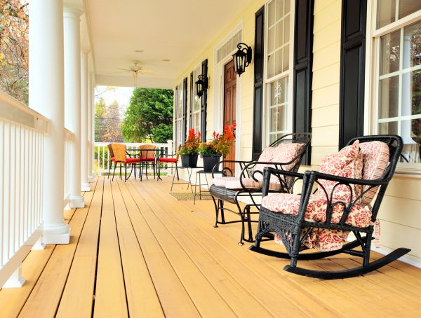 Front Porch Renovation in Fort Wayne