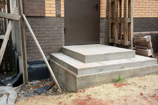 Cement Steps Construction in Fort Wayne