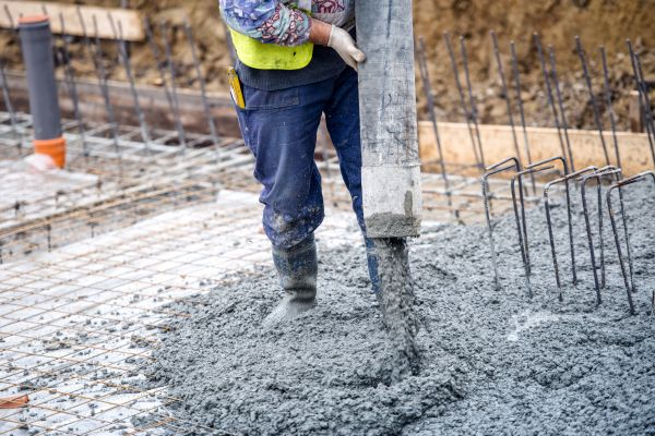 Cabin Foundation Pouring in Fort Wayne