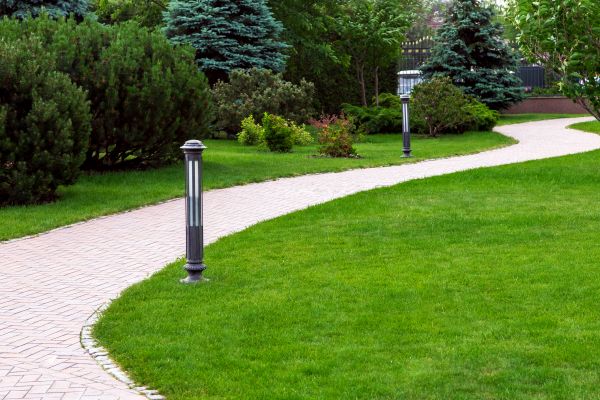 Backyard Sidewalk Installation in Fort Wayne